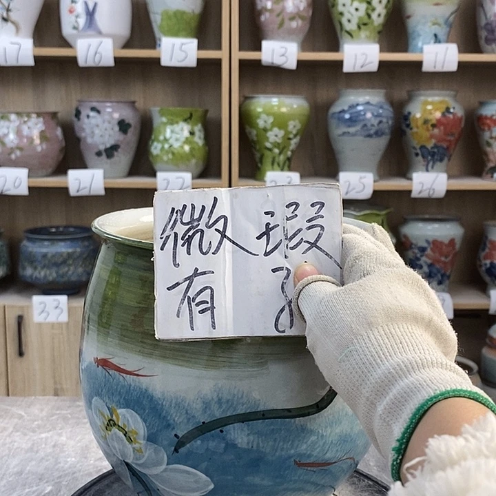 缸13xc景德镇陶瓷花盆