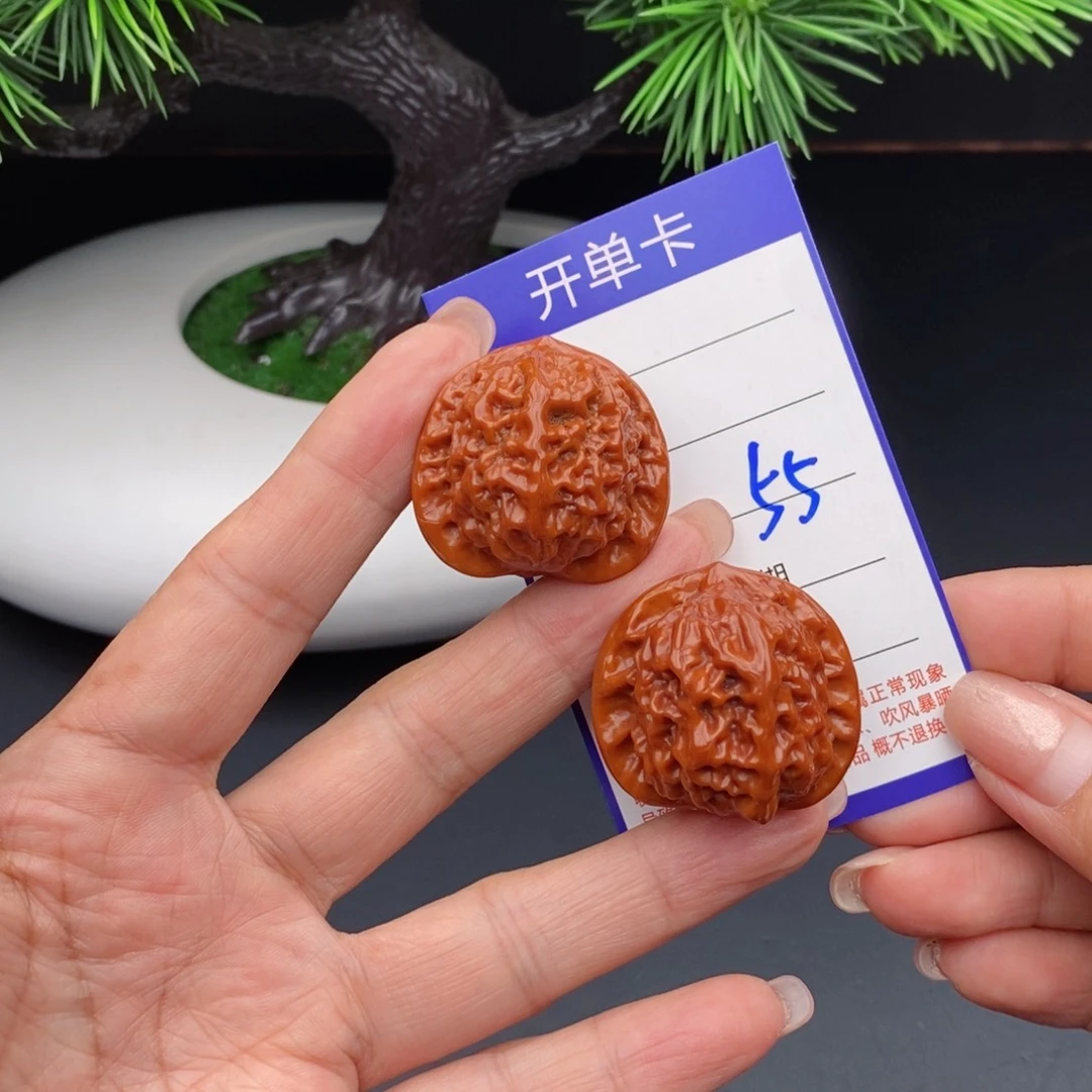 文玩核桃把件34瓷娃娃55