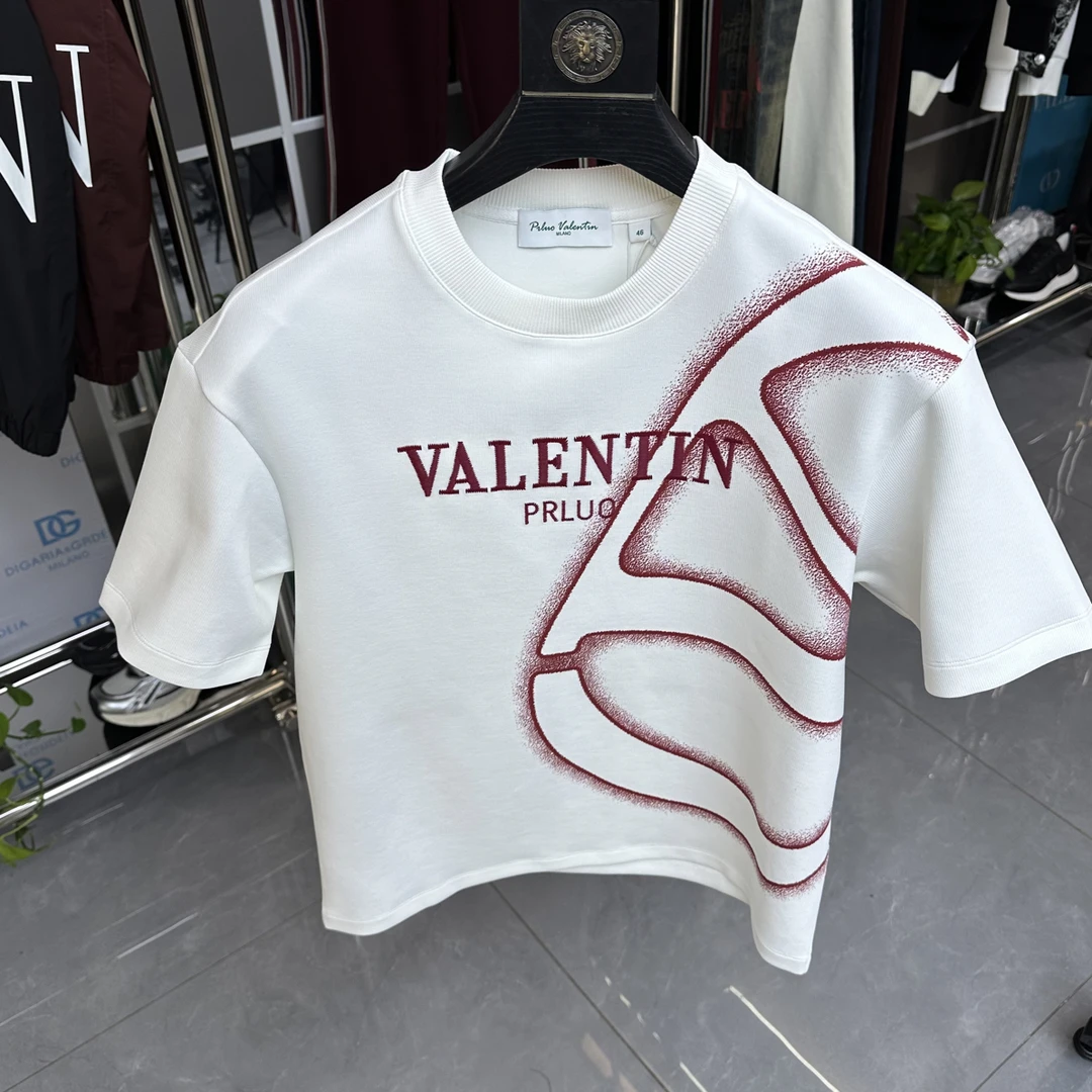 PRLUO VALENTIN25秋冬加厚男士短袖T恤