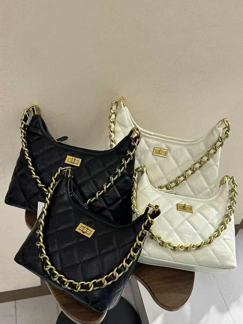 女士包包小香风时尚女士大号经典波士顿单肩中号肩包百搭复古印花