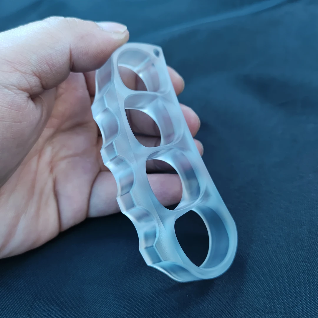 豌豆荚指虎手撑子成人便携四指拳扣摩旅防卫工具EDC装备护指手扣