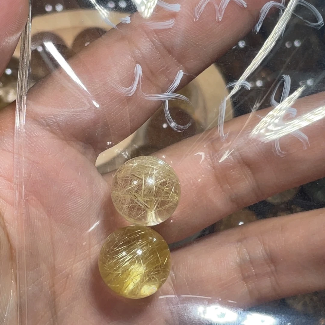 小***点摆件未镶嵌水晶天然水晶打孔不退换