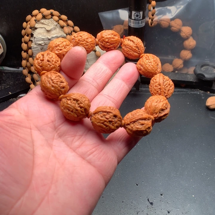 文玩核桃吊坠明****虫野生精品小核桃散籽