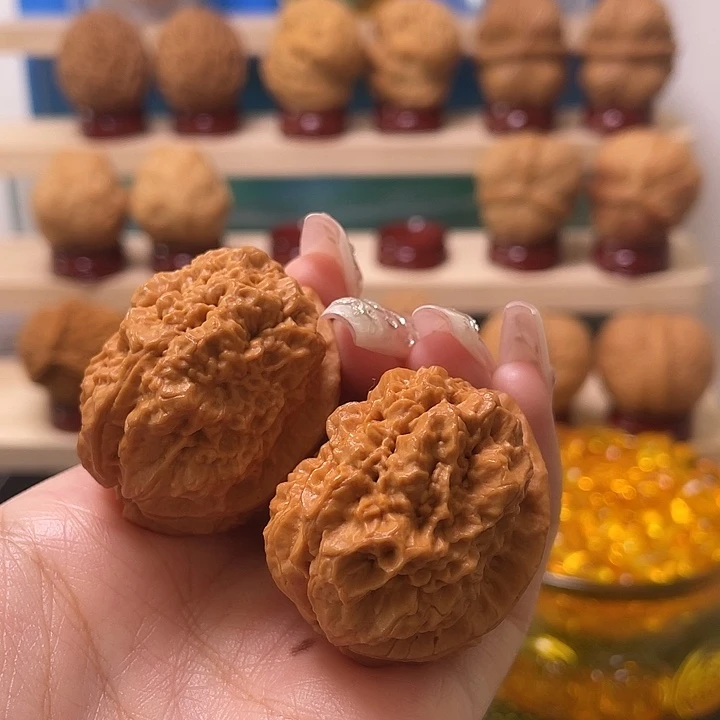 吊坠文玩核桃麒麟32