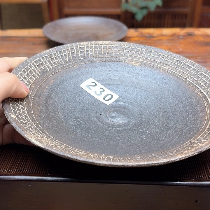 纯手工制作粗陶茶具W****云