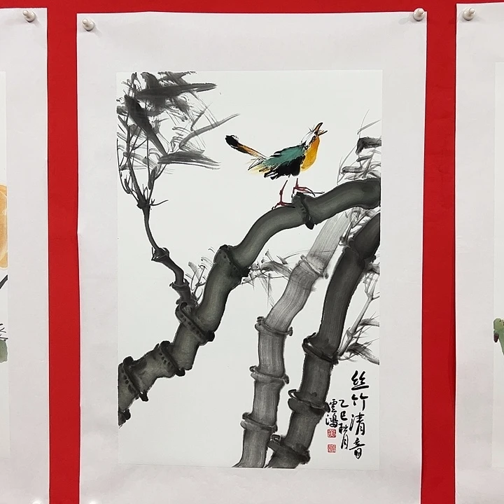国画黄云鸿老师精品之作。