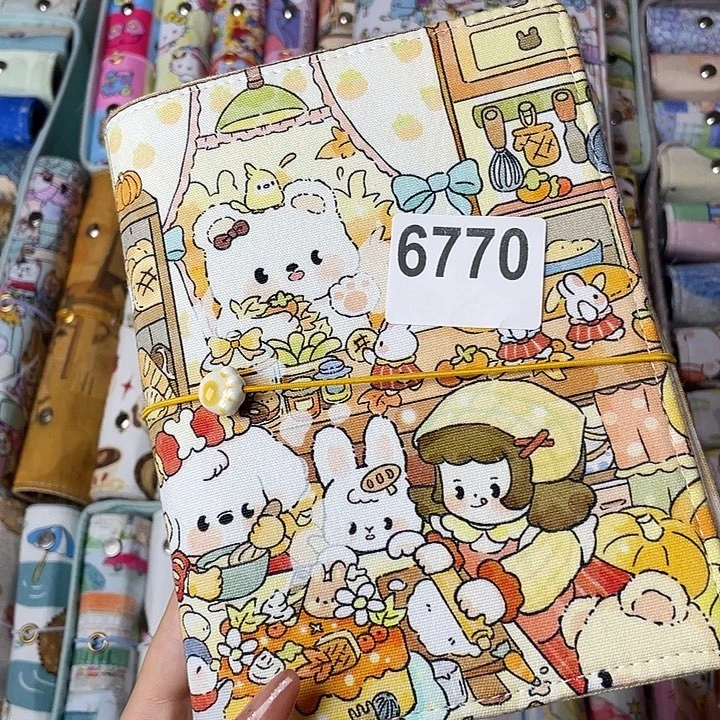 织绣奇葩a6活页带纸6770