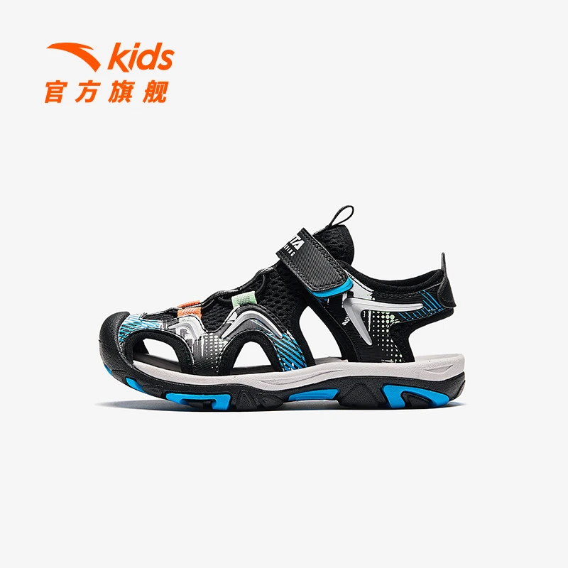 安踏儿童童鞋沙滩鞋2025夏季新款舒适防滑耐磨休闲百搭款凉鞋潮
