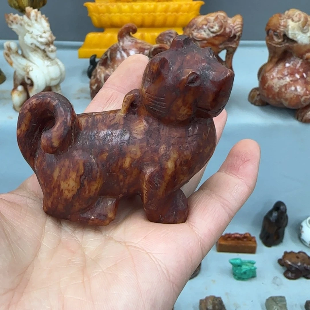 未镶嵌和田玉（糖玉）挂件