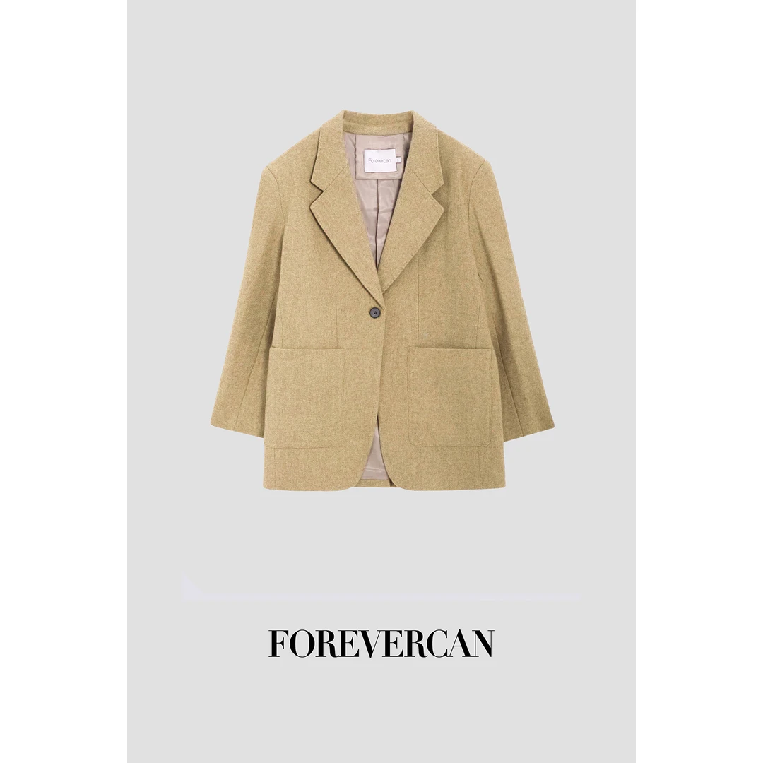 FOREVERCAN“悉尼假日”客定100美丽诺羊毛西装外套 SC20463