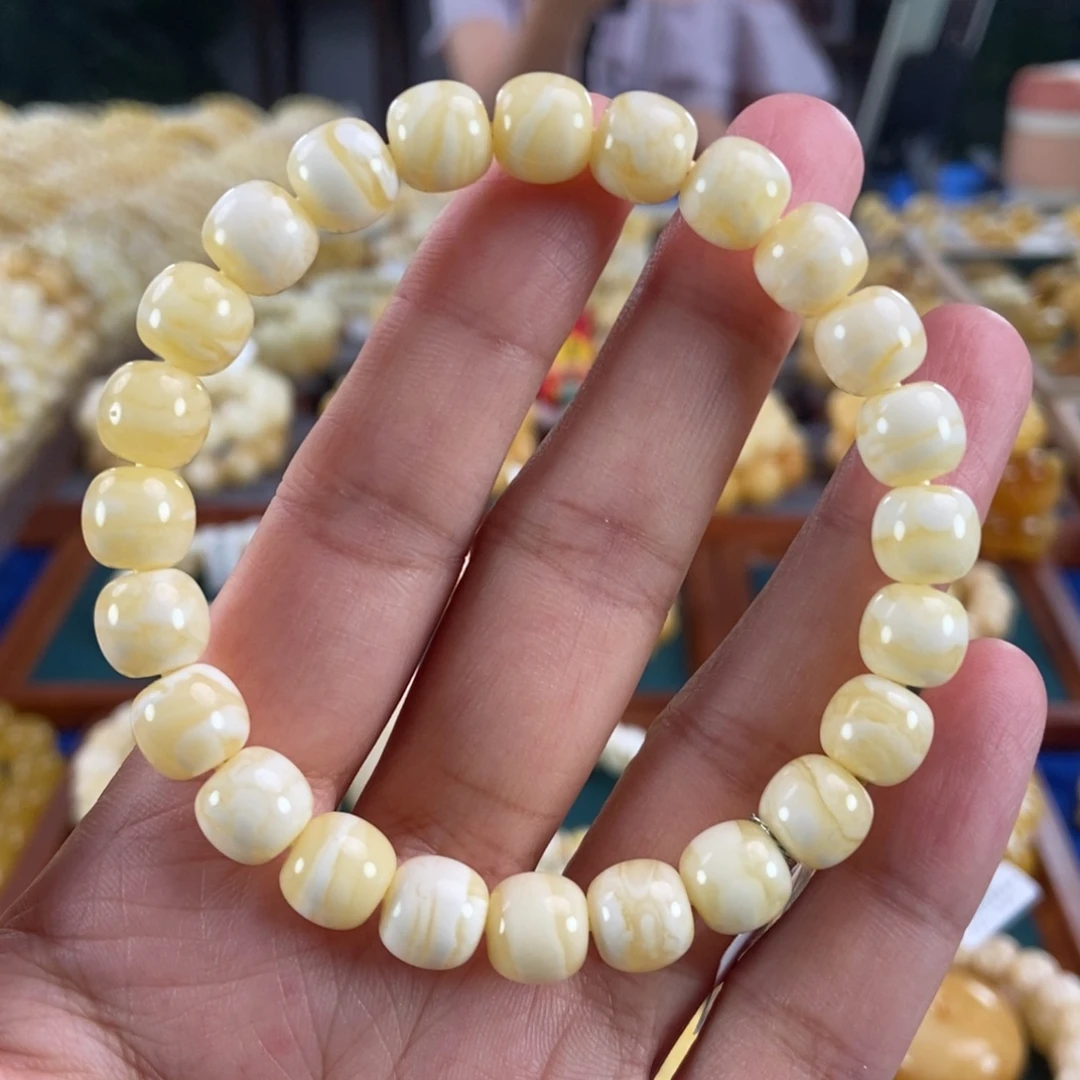 琥珀未镶嵌珠宝奇石9同料虎皮老型10.65