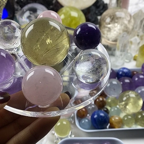 水晶珠宝半成品未镶嵌水晶35号