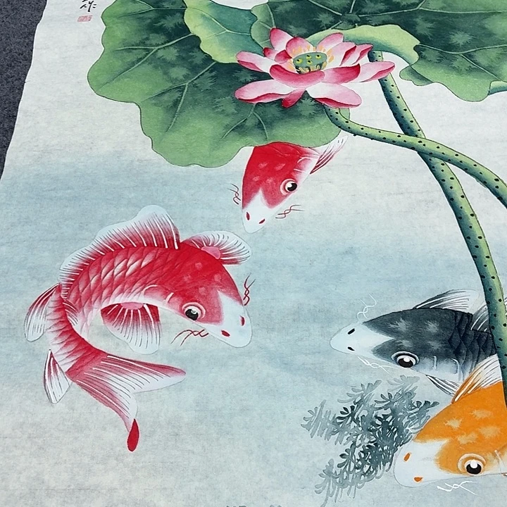 国画手绘国画作品