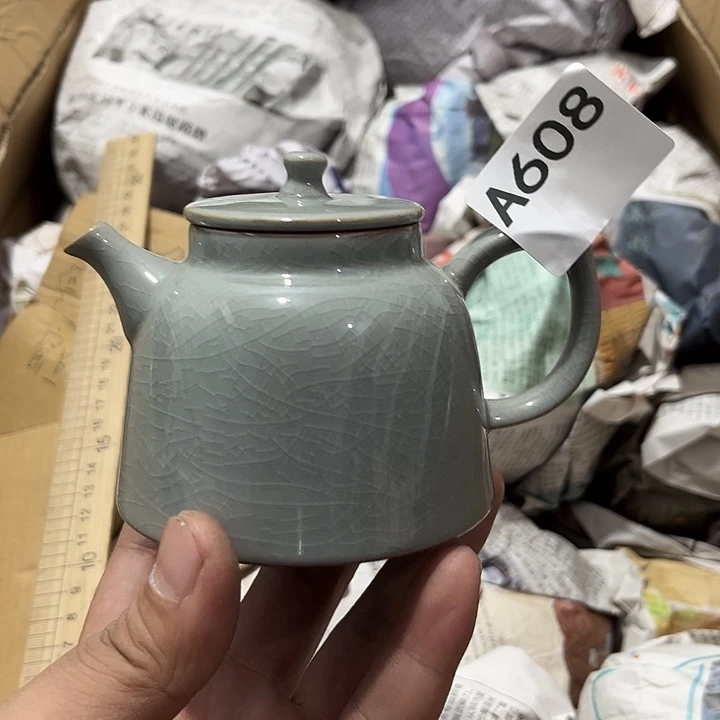 瓷片茶摆件工艺品摆件666