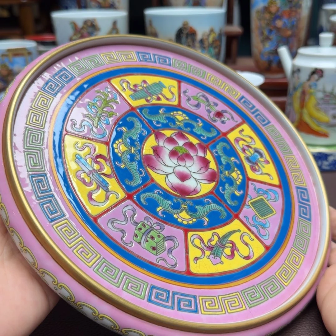 景德镇手工手绘展示