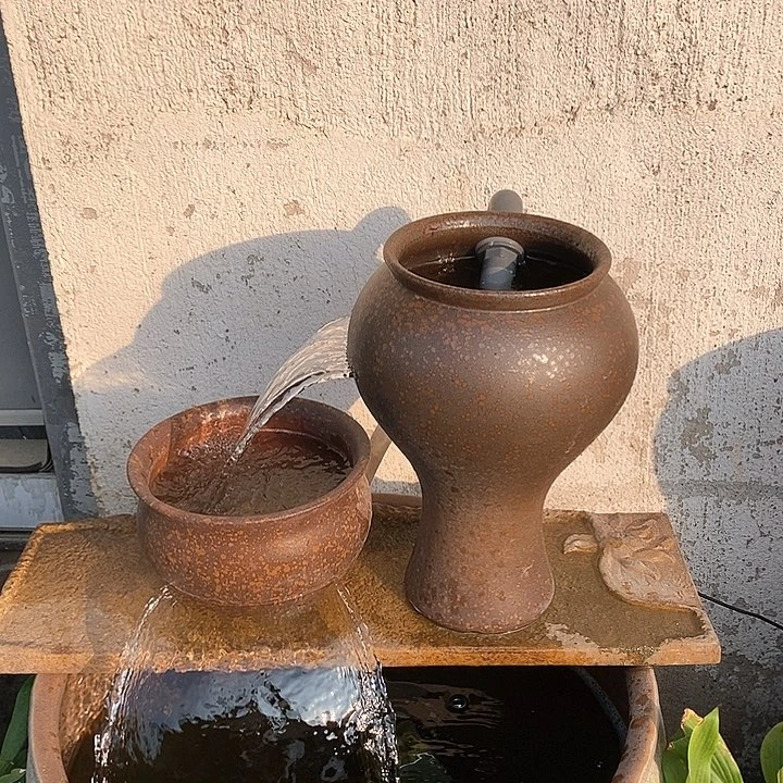 弯头，两个瀑布流水罐