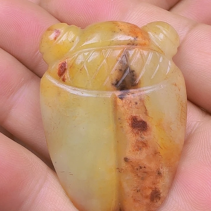 和田玉吊坠(不含链)未镶嵌