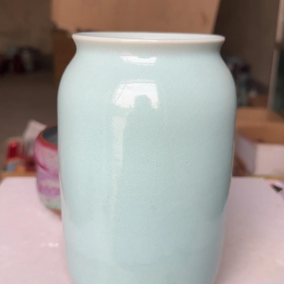 陶摆件郑家钧窑摆件微瑕