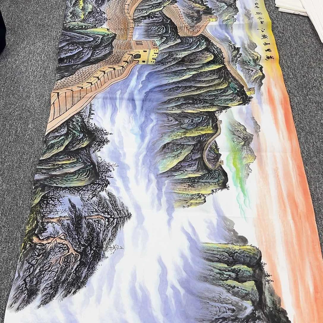 国画纯手绘字画教程分享