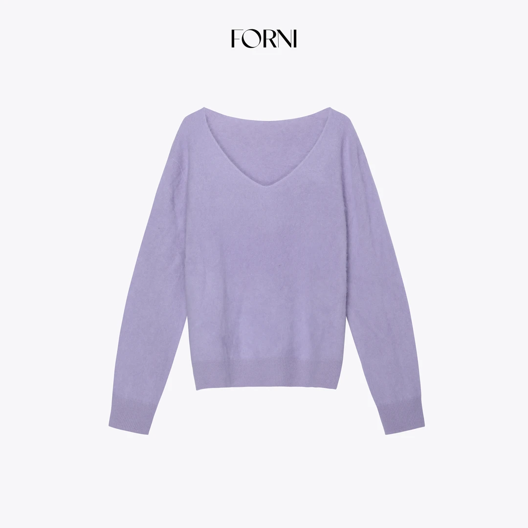FORNI 云吻毛衣 阿拉善山羊绒羊毛针织毛衣