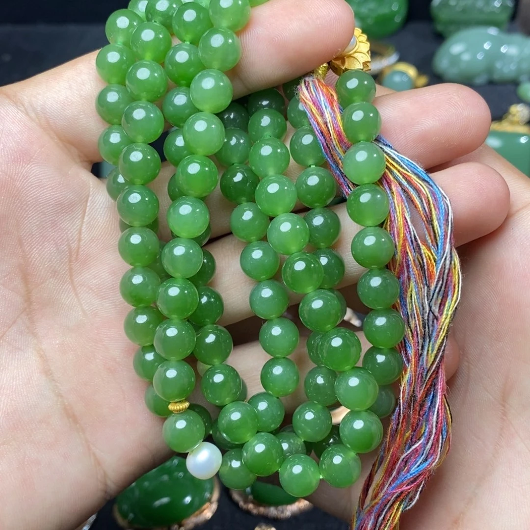 吊坠(不含链)未镶嵌和田玉（碧玉）