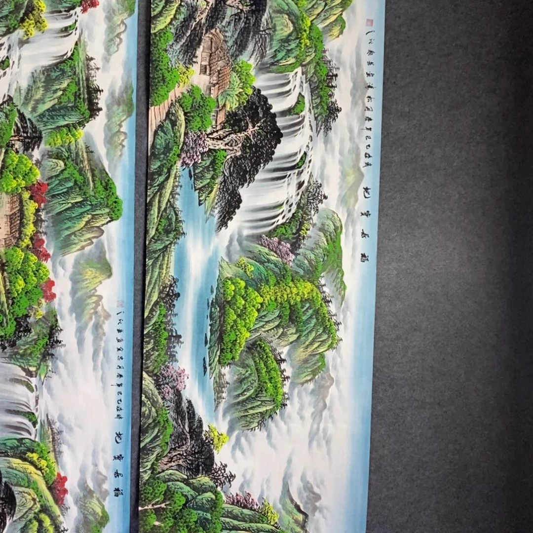 国画清***?尺寸180✖️70小六尺手绘画