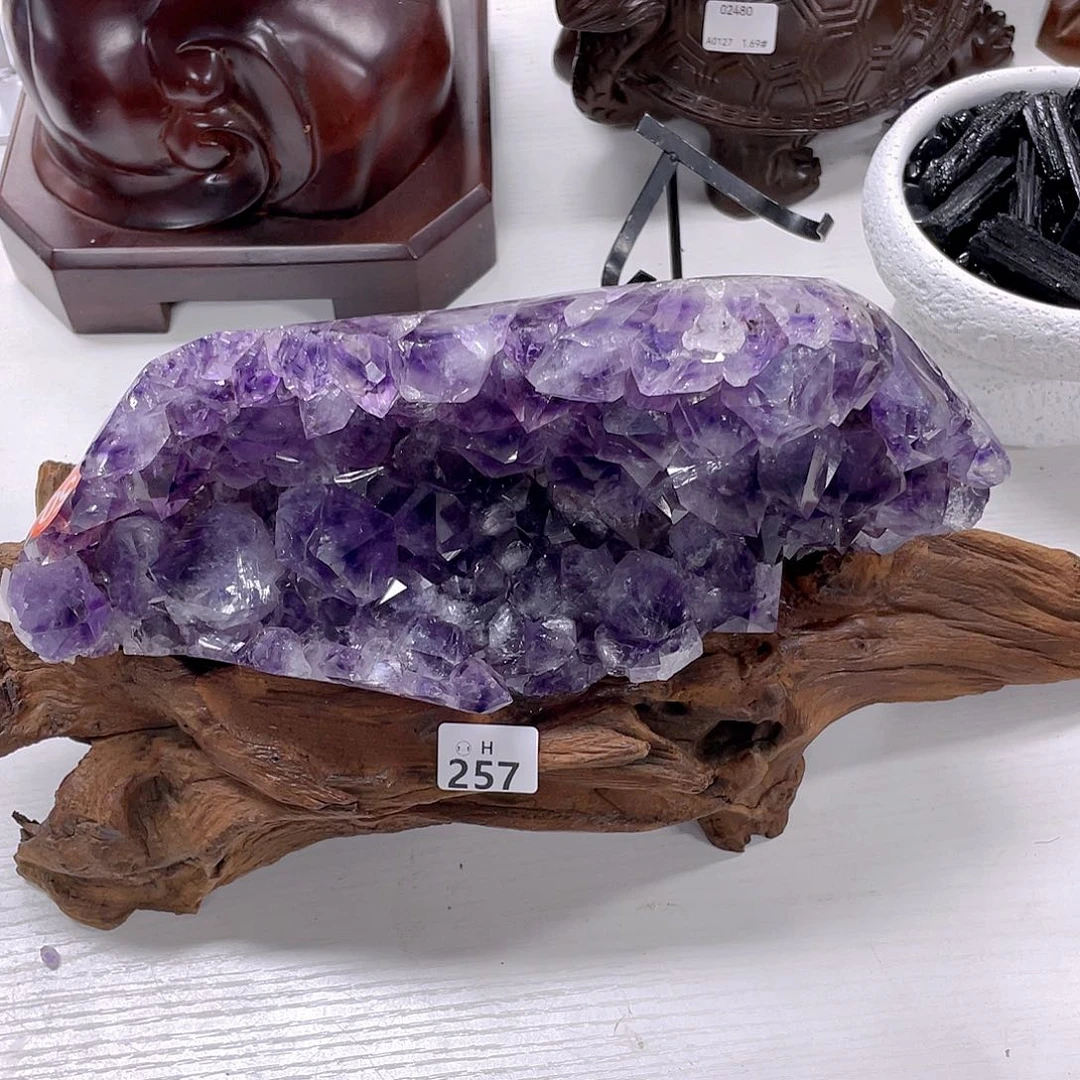未镶嵌紫晶大型摆件（非配饰）
