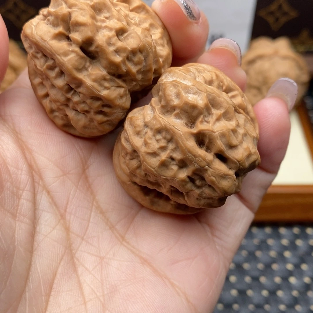 文玩核桃把件慵*慢全品边38左右