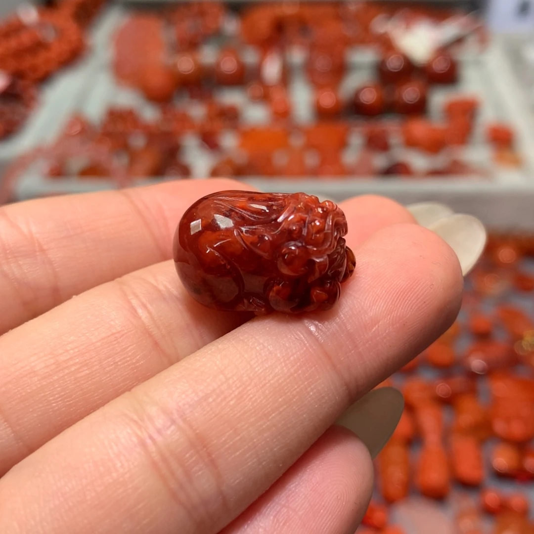 【闪购商品】南红玛瑙貔貅未镶嵌