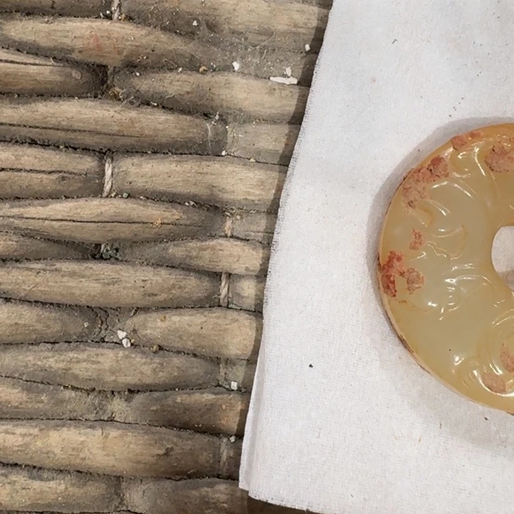 古***客和田玉未镶嵌挂件