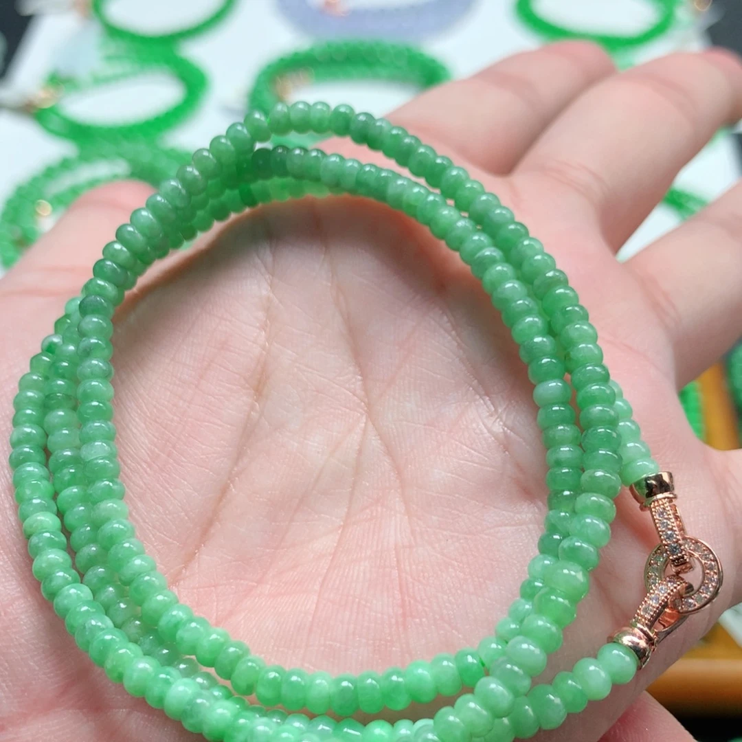 翡翠未镶嵌手链翡翠