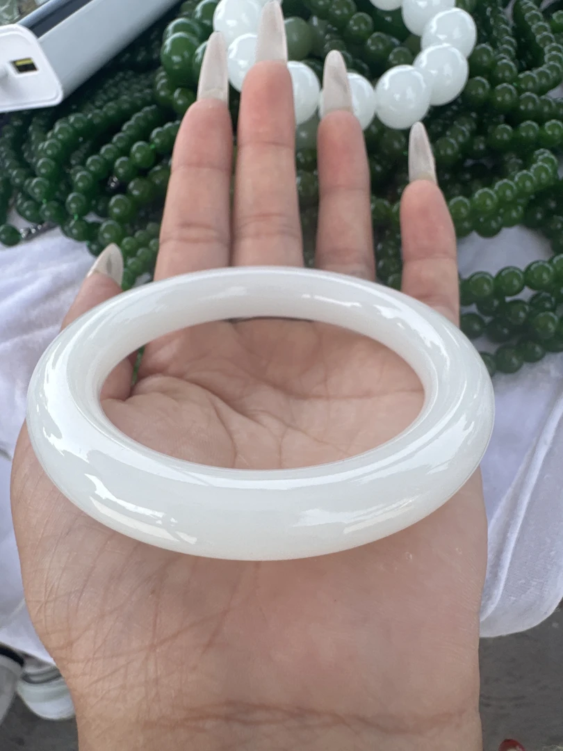 高端精品胖圆条手镯52-66
