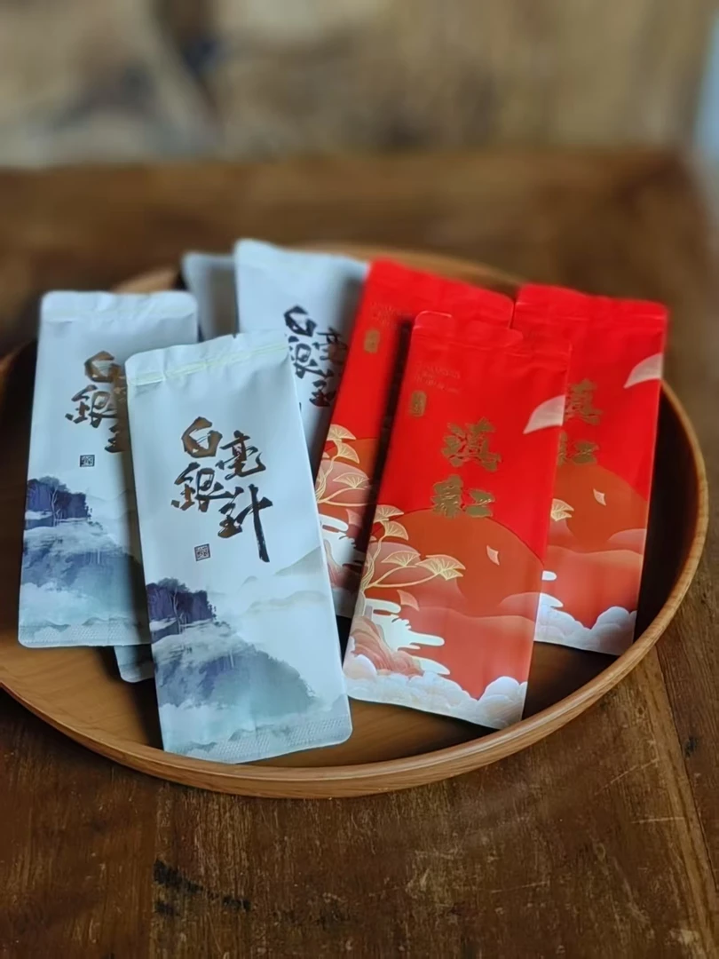 普洱茶8袋套餐滇红4泡白毫银针4泡可热泡冷泡茶饮品花果香
