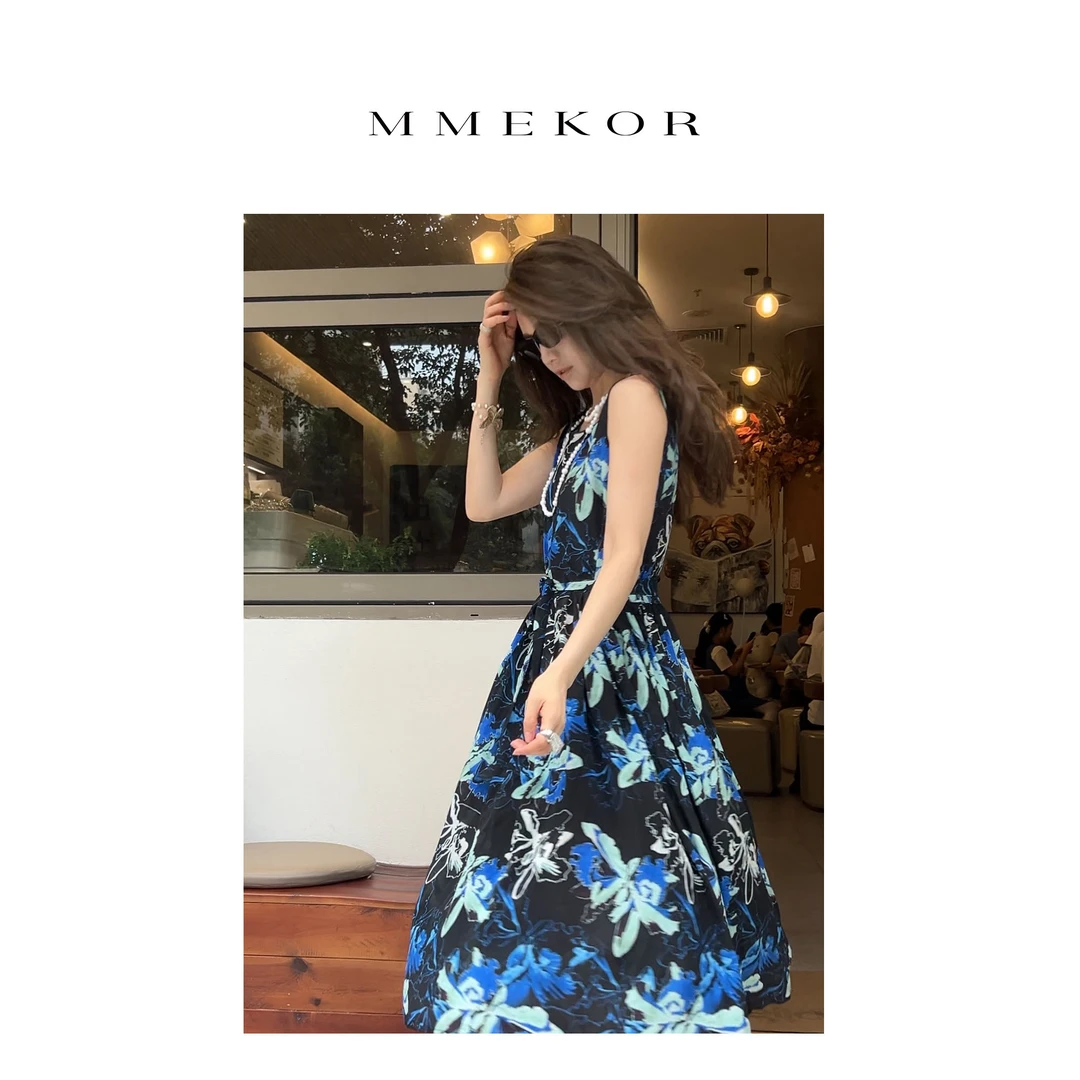 MMEKOR “清水伊人”连衣裙 新款春夏穿搭中长裙 67111