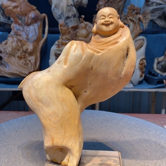 柏木（崖柏）根雕摆件