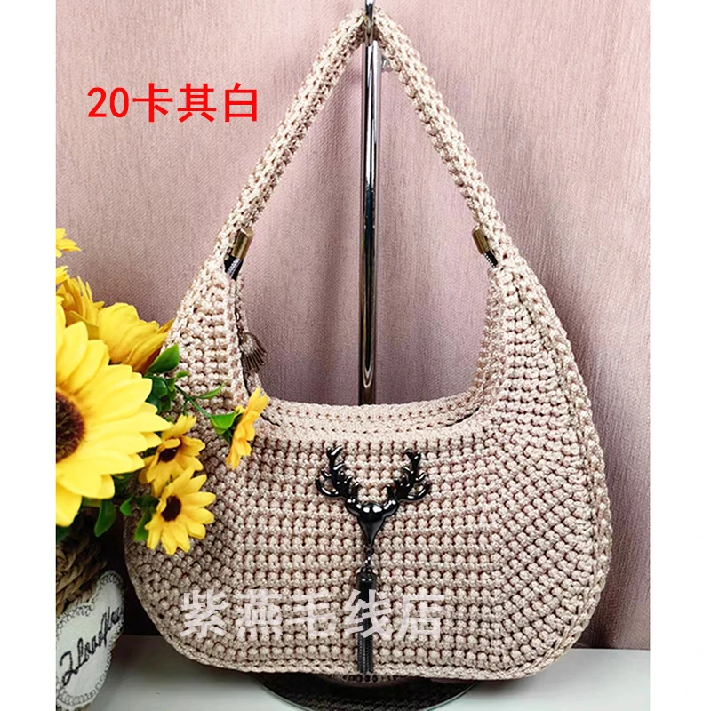 吉祥鹿包包材料包 手工diy 非成品 有教程