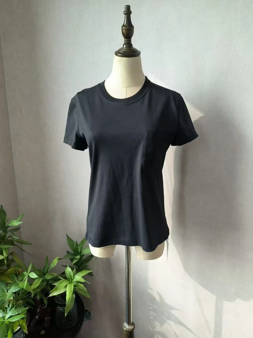 全新未使用 Hermes/爱马仕 有奢友得严选丨爱马仕黑色短袖001021