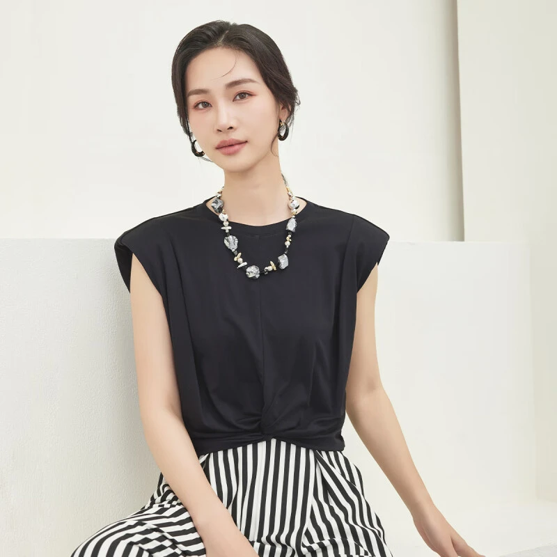 佳人苑T恤女夏季新款J428028