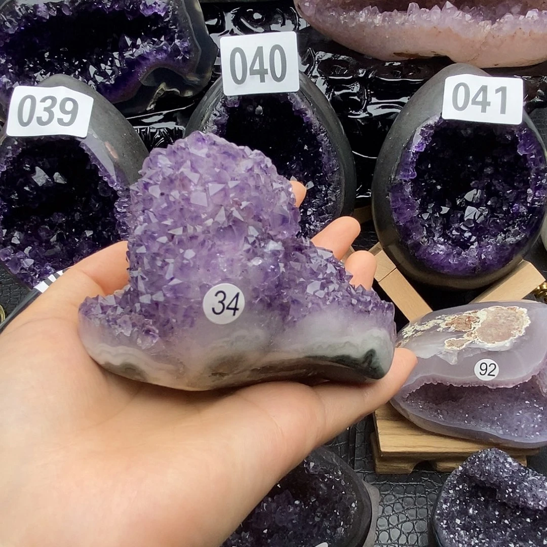 未镶嵌紫晶大型摆件（非配饰）