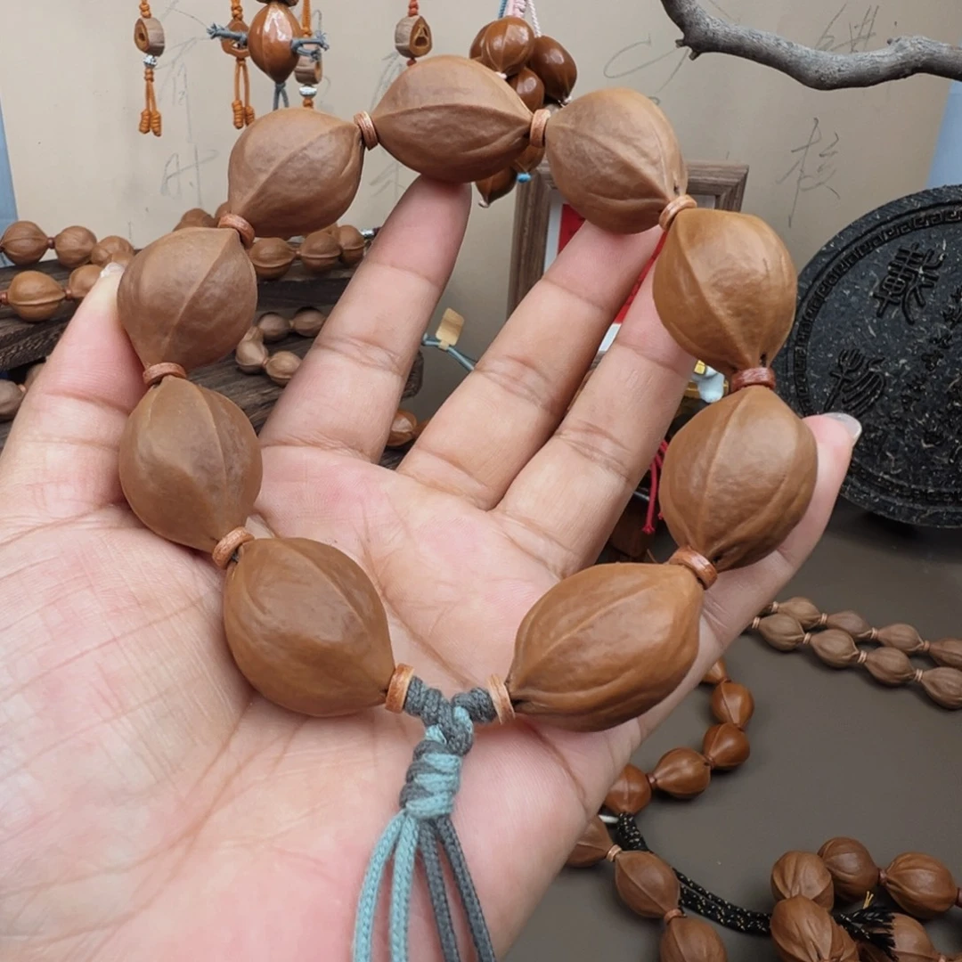 橄榄核手串/手链梅林铁核 20×29 鲨鱼背去霜款