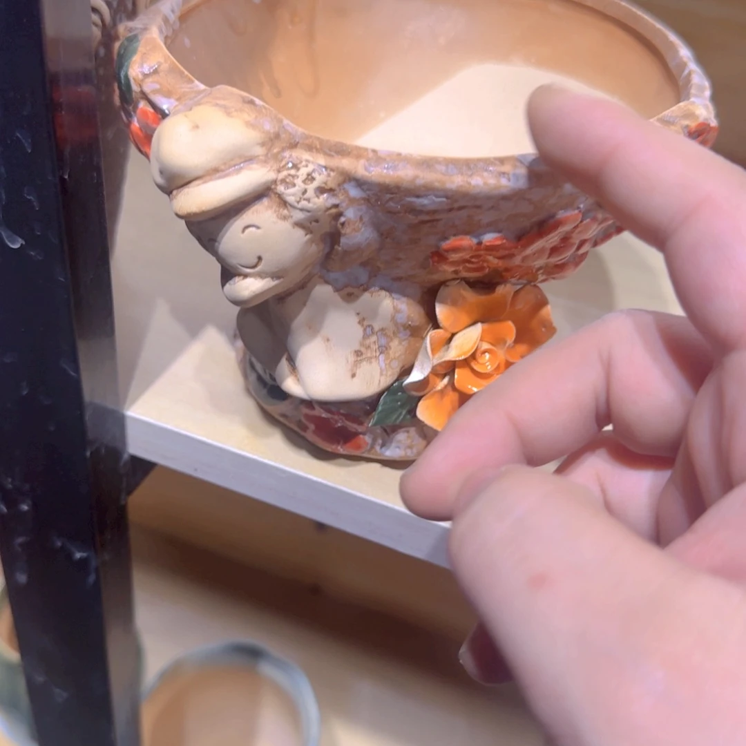 紫砂花盆粗陶盆醋