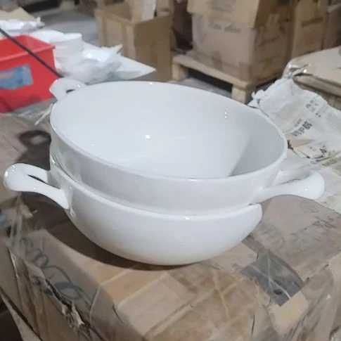 45%以上骨粉骨瓷八寸双耳大碗