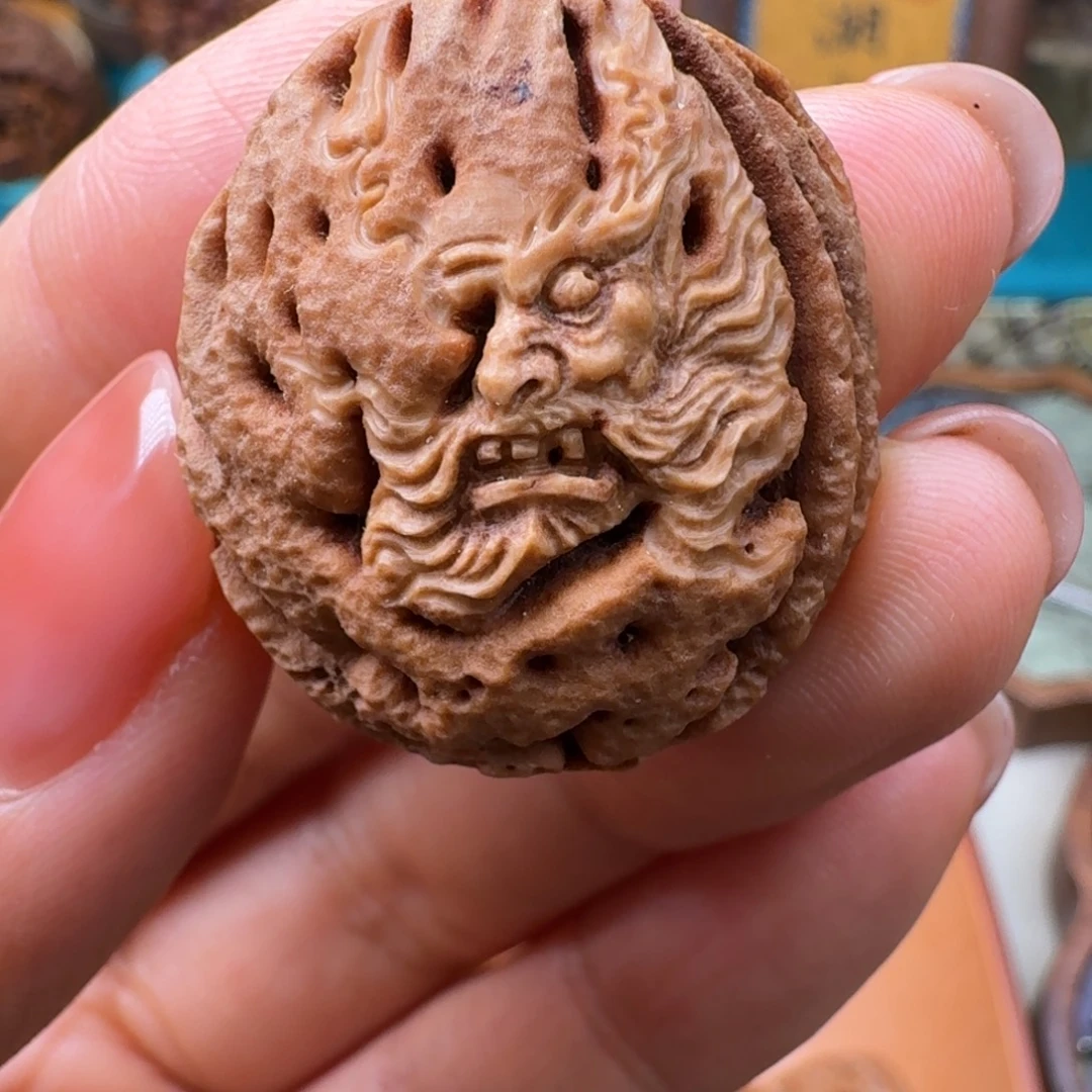 吊坠橄榄核核潮核雕手工制作