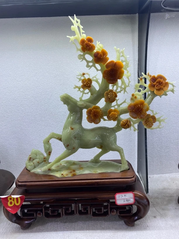 大白菜家居摆件山水摆件创意雕刻