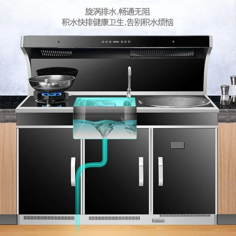 新款家用二合一无烟集成柴火灶农村柴火灶一整套多功能柴火炉节能