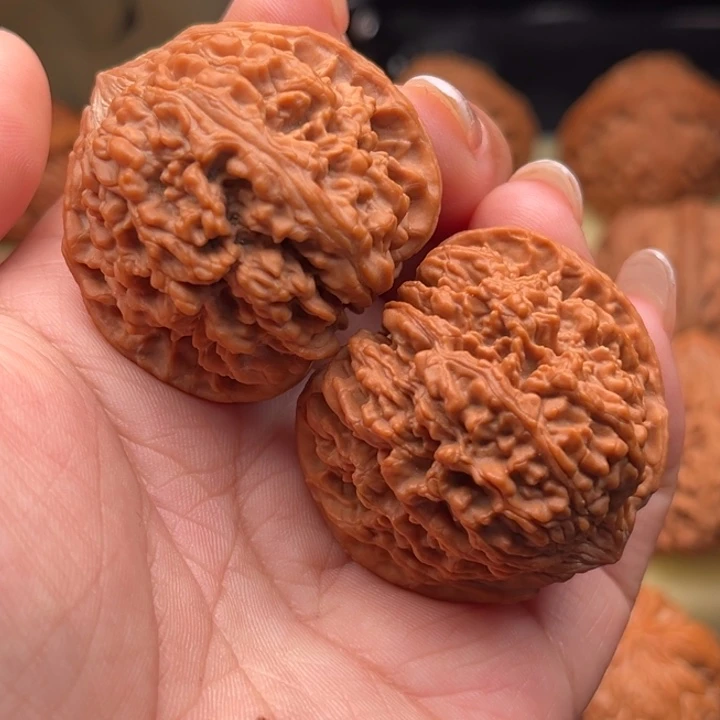 把件文玩核桃39.5球星边肚同尺全品精对