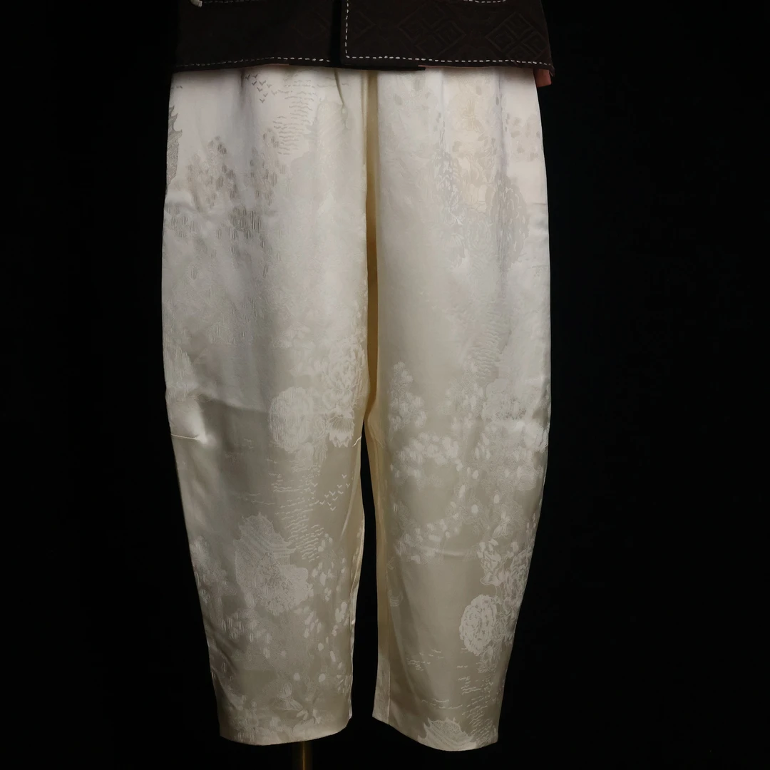 【朴意凡器】子姝花苞裤 杏色（LB326）