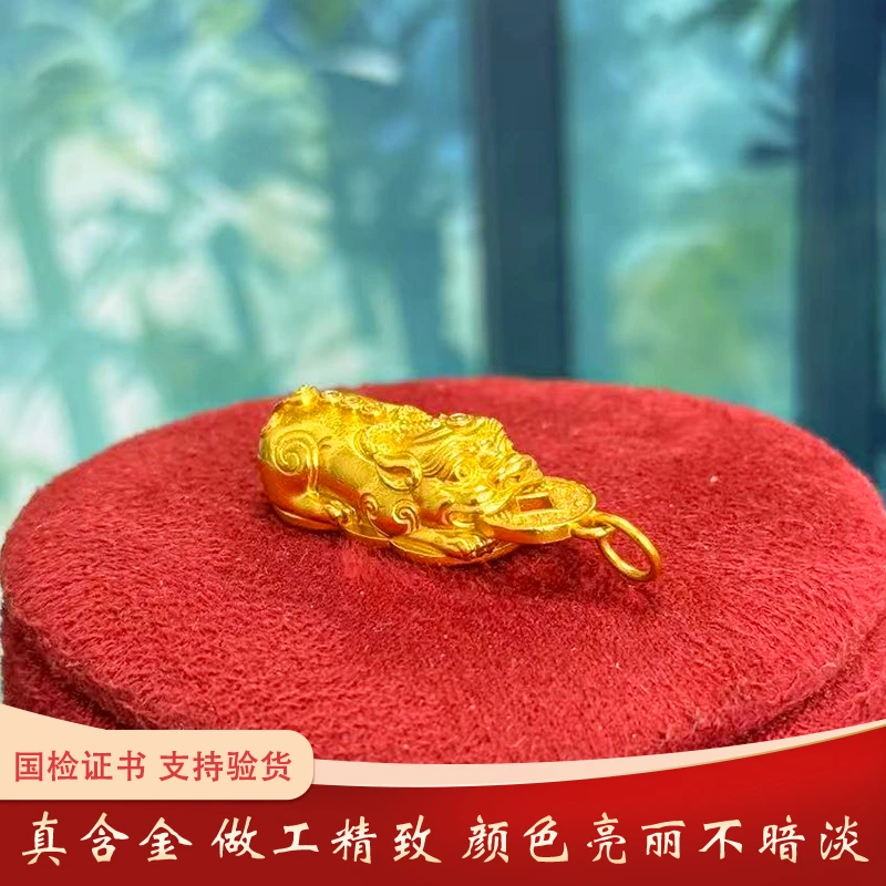 925银银制品 活动貔貅吊坠 第四代技术 抗氧化不掉色不漏银