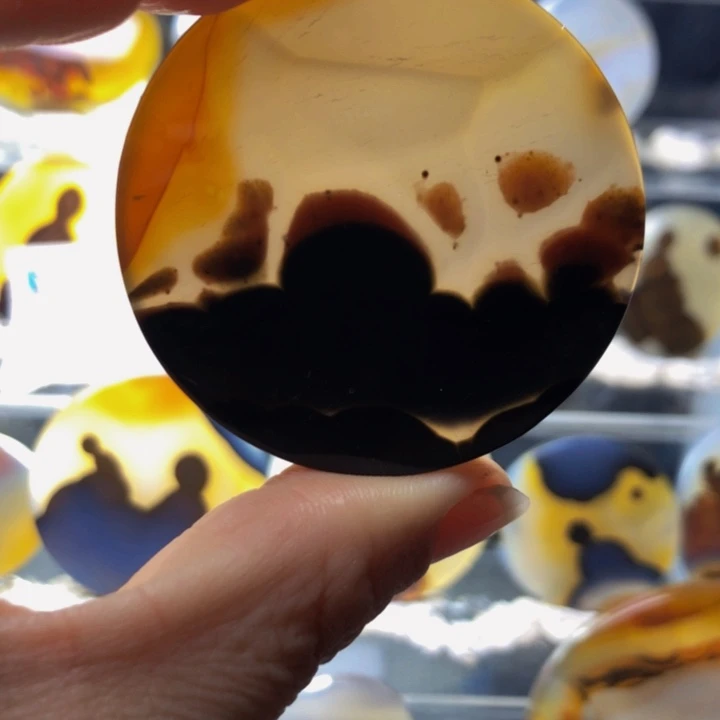 合金玛瑙/玉髓珠宝奇石76