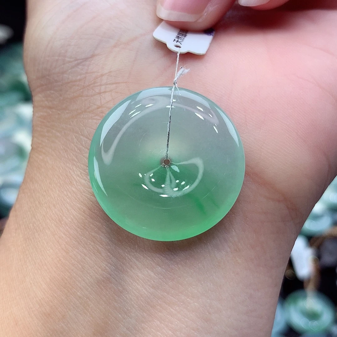 颈饰未镶嵌翡翠编号57尺寸25.6-5.4